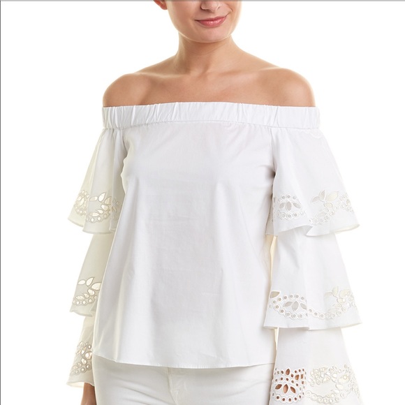 CATHERINE MANDARINO Tops - NWT CATHERINE MANDARINO STUNNING RESORT WEAR TOP!!